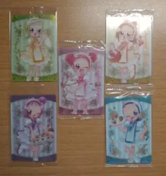 ❗最終価格❗おジャ魔女どれみ ウエハースカード パティシエver.5枚セット