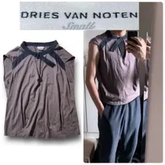DRIES VAN NOTEN フーデッド ノースリーブ トップス DRIES VAN NOTEN - DRIES VAN NOTEN / ドリスヴァンノッテン