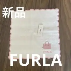週末価格！☆新品☆ FURLA ストライプ ハンカチ