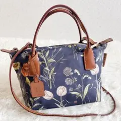 ★美品★ ロベルタピエリ デミルクスビームス別注 2way ハンドバッグ 花柄