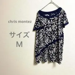 chris montez クリスモンテス 半袖シャツ 総柄 カジュアル