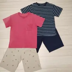 ユニクロ キッズ パジャマ ２点セット 140cm