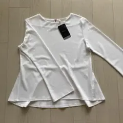 【新品タグ付き】7 Days closet ぺプラムシャツ