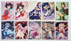 東方Project ～東方紅魔郷～　トレーディングカードコレクションクリア10枚