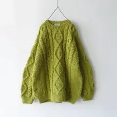ICHI Antiquites イチアンティークス ペルーハンドニットプルオーバ