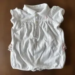 Ralph Lauren ホワイトロンパース 3M