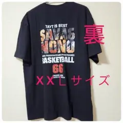 【新品・未使用】メンズ　半袖Tシャツ　ブラック　XXＬサイズ　カジュアル