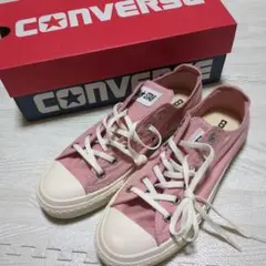CONVERSE　コンバース　ピンク スニーカー　春色 24.5cm