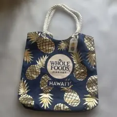 【新品未使用】Hawaii WHOLE FOOD MARKET ショップバッグ