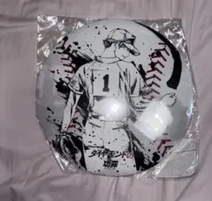 TSUTAYA 限定 ダイヤモンドの功罪 墨絵デカ缶バッジ 綾瀬川次郎