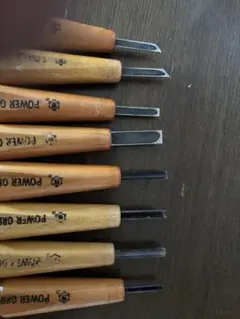 POWER GRIP 彫刻刀セット　鑿　鉋　木工　小刀