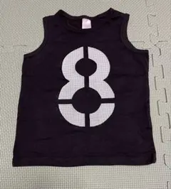 タンクトップ　90センチ 黒　H&M