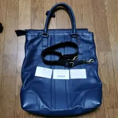 美品!コーチ レザートートバッグ ショルダーバッグ 本革