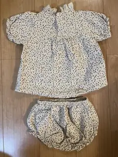 子供服　花柄 100サイズ トップスとボトムス セット