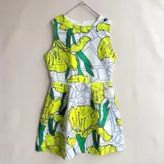 未使用　JUSTYLE レディース　ノースリーブ　ワンピース　XL 花柄　夏
