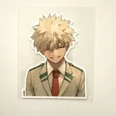 爆豪勝己　ダイカットステッカー　僕のヒーローアカデミア　ヒロアカ