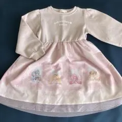 110 プリキュア 長袖ワンピース　デリシャスパーティー