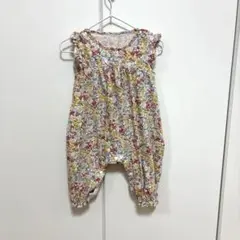 花柄ロンパース 80サイズ　UNIQLO