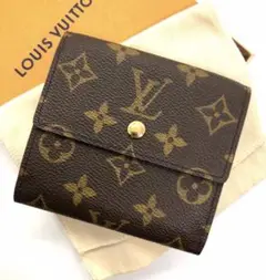 超美品 LOUISVUITTON モノグラム ポルトフォイユエリーズ 折り財布