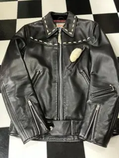 Dry Bones レザー ジャケット36 ロカビリーロックンローラー Dry Bones レザー ジャケット36 ロカビリーロックンローラー