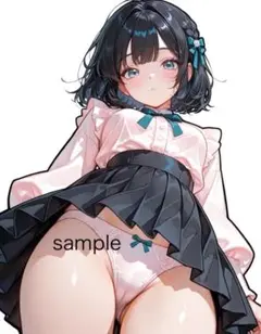 AIイラスト 美女 A4ポスター Ｊ81