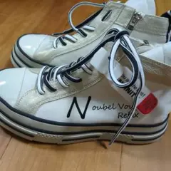 週末セール♪Noubel voug Relax☆ハイカット厚底スニーカー