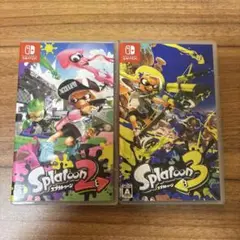 Splatoon 2 & 3 Nintendo Switch 2本セット