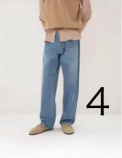 Auralee selvedge faded denim pantsサイズ4