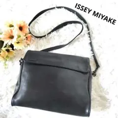【美品・80s】ISSEY MIYAKE　ショルダーバッグ　レザー　ブラック　黒 ISSEY MIYAKE - ISSEY MIYAKE / イッセイミヤケ | 2way ボール型