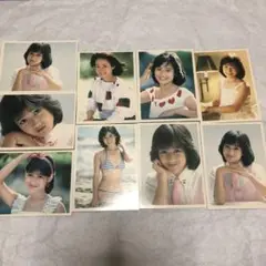 岡田有希子　サンミュージックカード　9枚