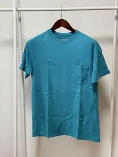Hanes ターコイズ Tシャツ Mサイズ アメリカ製