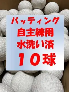 【８月限定】10球B② 軟式野球ボール