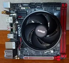 Ryzen 5 2600X + B350 mini ITX + クーラー セット