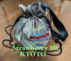 Strawberry Me KYOTO 巾着 ショルダーバッグ