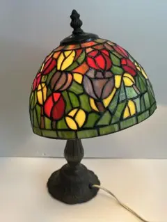 花柄ステンドグラスライト