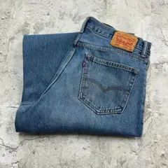 リーバイス　560　デニムパンツ　ジーンズ　古着　インディゴブルー　W34