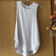 lululemon ノースリーブ6 薄い青