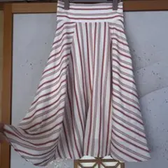 JILL STUART ストライプ フレアスカート S