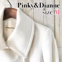 Pinkyu0026Dianne Pu0026D ピーコート アンゴラ ウール ホワイト 白