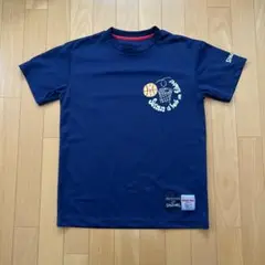 SPALDING　バスケTシャツ　XS ネイビー　レディース