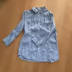 Mixing blue 長袖シャツ ブルー