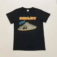 PARLLAMENT マザーシップ コネクション 前面プリントTシャツ 黒 S
