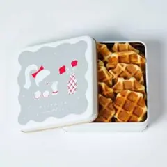 ひそひそワッフル　空き缶