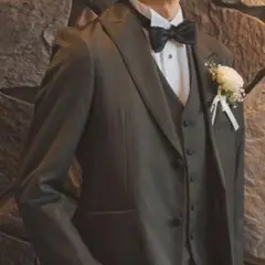 結婚式　新郎ドレスシャツ タキシード　ドレスザライフ　オーセンティック