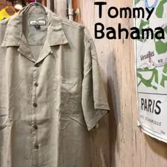 TommyBahama トミーバハマ シルク製アロハシャツ L 古着 (1746
