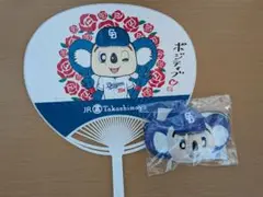 ドアラ　ミニお面＆うちわ