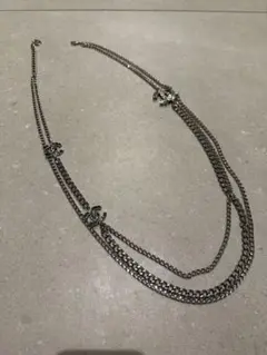 CHANEL シャネル 3連 チェーンネックレス