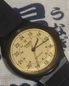 D6412 カシオ ユニセックスクォーツ チプカシ 新品電池 美品