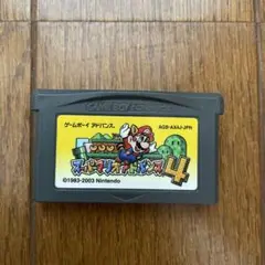 ジャンク　スーパーマリオアドバンス4 ゲームボーイアドバンス