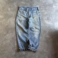 Carhartt RELAXED FIT 裏地フランネル 鬼ヒゲ フェード
